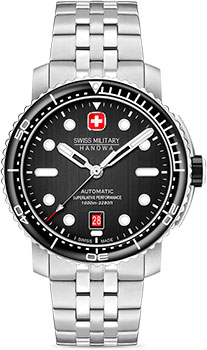 

Швейцарские наручные мужские часы Swiss military hanowa SMWGL0002001-SET. Коллекция Maitre Plongeur
