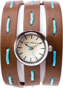 

fashion наручные женские часы TOKYObay T7322-BR. Коллекция Frida