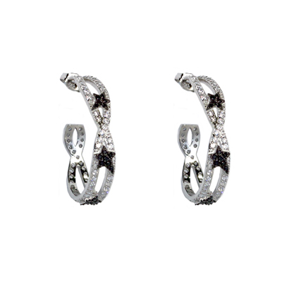 Серебряные серьги Ювелирное изделие T32145ZN