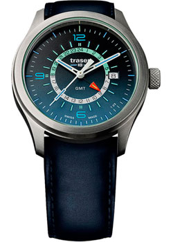 

Швейцарские наручные мужские часы Traser TR.107035. Коллекция Aurora GMT