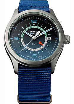 

Швейцарские наручные мужские часы Traser TR.107037. Коллекция Aurora GMT