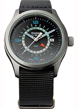 

Швейцарские наручные мужские часы Traser TR.107233. Коллекция Aurora GMT