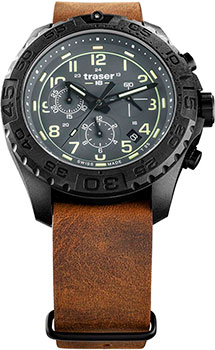 

Швейцарские наручные мужские часы Traser TR.109045. Коллекция Outdoor