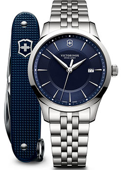 

Швейцарские наручные мужские часы Victorinox Swiss Army 241802.1. Коллекция Alliance