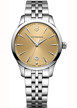 Швейцарские наручные  женские часы Victorinox Swiss Army 241829. Коллекция Alliance