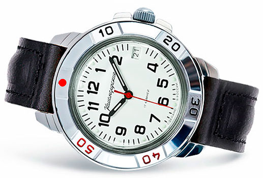 

Российские наручные мужские часы Vostok 2414.00-43182B. Коллекция Командирские