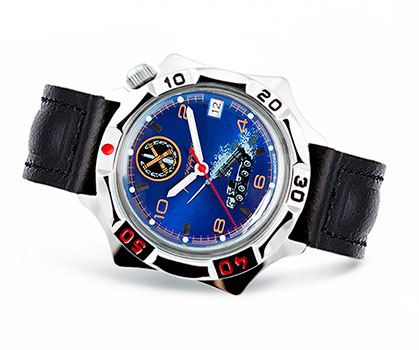

Российские наручные мужские часы Vostok 2414.00-531772. Коллекция Командирские