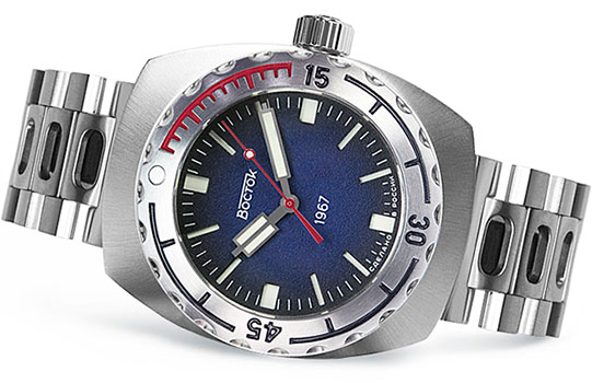 

Российские наручные мужские часы Vostok 2415.00-190058. Коллекция Амфибия