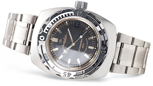 

Российские наручные мужские часы Vostok 2416.00-090679. Коллекция Амфибия