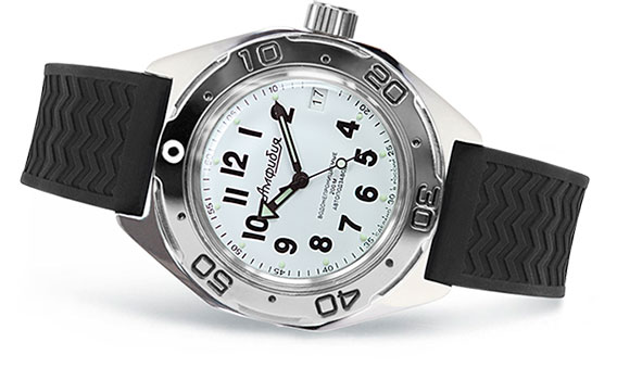 Российские наручные  мужские часы Vostok 2416.00-67070B. Коллекция Амфибия - фото 1