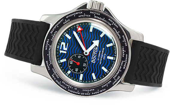 

Российские наручные мужские часы Vostok 2426.12-13003B. Коллекция Амфибия