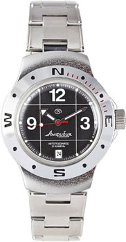 

Российские наручные мужские часы Vostok 60488. Коллекция Амфибия Классика