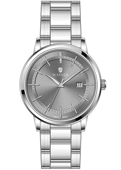 Швейцарские наручные  мужские часы Wainer WA.11180A. Коллекция Classic