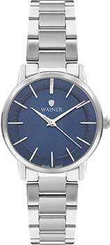 Швейцарские наручные  женские часы Wainer WA.11185C. Коллекция Classic