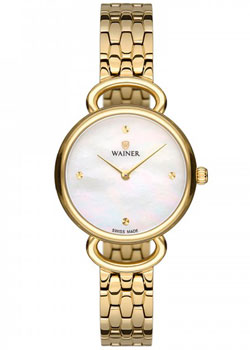 Швейцарские наручные  женские часы Wainer WA.11699B. Коллекция Venice - фото 1