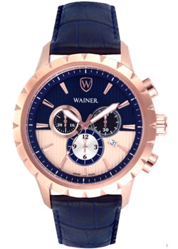 

Швейцарские наручные мужские часы Wainer WA.12440F. Коллекция Wall Street