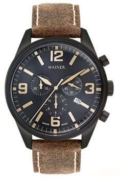 

Швейцарские наручные мужские часы Wainer WA.13426K. Коллекция Wall Street