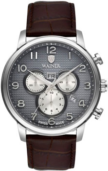 

Швейцарские наручные мужские часы Wainer WA.19410B. Коллекция Wall Street