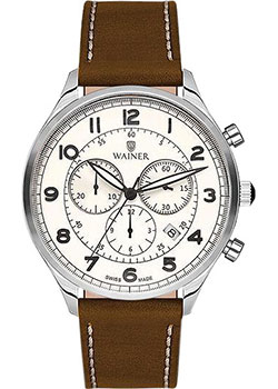 

Швейцарские наручные мужские часы Wainer WA.19498A. Коллекция Wall Street