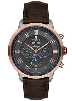 

Швейцарские наручные мужские часы Wainer WA.25055B. Коллекция Masters Edition