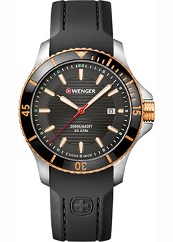 

Швейцарские наручные мужские часы Wenger 01.0641.126. Коллекция Seaforce
