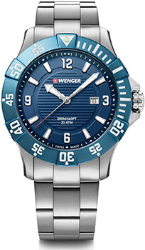 

Швейцарские наручные мужские часы Wenger 01.0641.133. Коллекция Seaforce