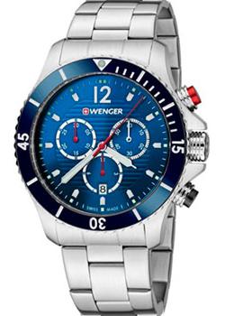 

Швейцарские наручные мужские часы Wenger 01.0643.111. Коллекция Seaforce Chrono