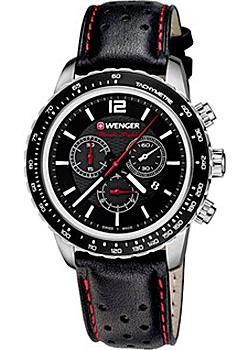 

Швейцарские наручные мужские часы Wenger 01.0853.105. Коллекция Roadster Black Night Chrono