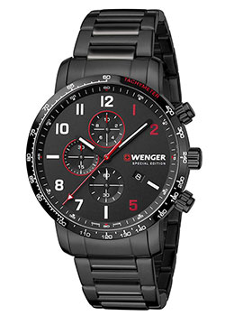 

Швейцарские наручные мужские часы Wenger 01.1543.125. Коллекция Attitude Chrono