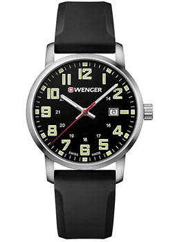 

Швейцарские наручные мужские часы Wenger 01.1641.110. Коллекция Avenue