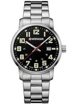 

Швейцарские наручные мужские часы Wenger 01.1641.111. Коллекция Avenue