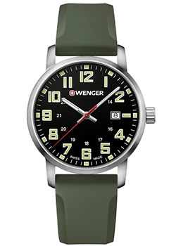 

Швейцарские наручные мужские часы Wenger 01.1641.112. Коллекция Avenue