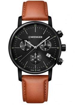 

Швейцарские наручные мужские часы Wenger 01.1743.115. Коллекция Urban Classic Chrono
