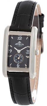 

Швейцарские наручные женские часы Appella 4346-3014. Коллекция Leather
