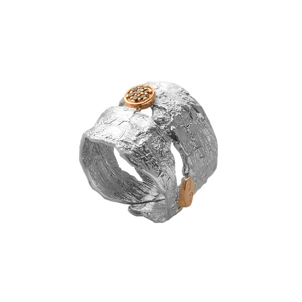 Серебряное кольцо  1223sh - фото 1