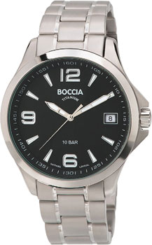 Наручные  мужские часы Boccia 3591-02. Коллекция Titanium - фото 1