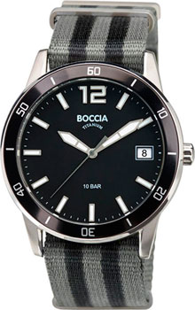 

Наручные мужские часы Boccia 3594-01. Коллекция Titanium