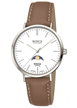 

Наручные мужские часы Boccia 3611-01. Коллекция Royce