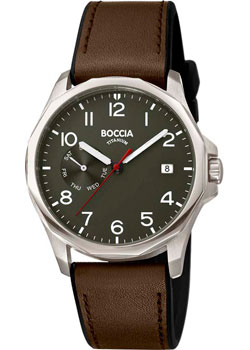 Наручные  мужские часы Boccia 3644-01. Коллекция Titanium - фото 1