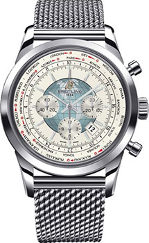 Часы Breitling Transocean Chronograph Unitime AB0510U0-A732-152A