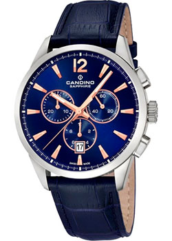 

Швейцарские наручные мужские часы Candino C4517.F. Коллекция Chronograph