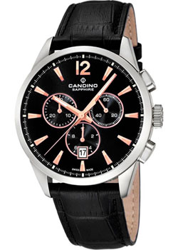 

Швейцарские наручные мужские часы Candino C4517.G. Коллекция Chronograph