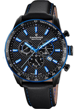 

Швейцарские наручные мужские часы Candino C4683.2. Коллекция Chronograph