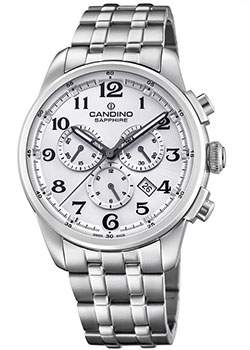 

Швейцарские наручные мужские часы Candino C4698.1. Коллекция Chronograph