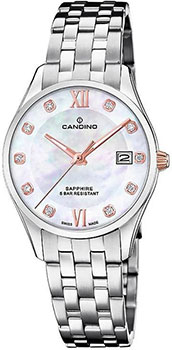 Швейцарские наручные  женские часы Candino C4730.1. Коллекция Elegance - фото 1