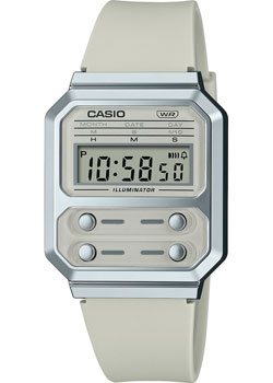 Японские наручные  мужские часы Casio A100WEF-8A. Коллекция Vintage - фото 1