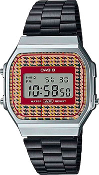 

Японские наручные мужские часы Casio A168WEFB-5AEF. Коллекция Vintage
