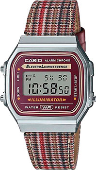

Японские наручные мужские часы Casio A168WEFL-5AEF. Коллекция Digital