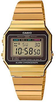 Японские наручные  мужские часы Casio A700WG-9A. Коллекция Vintage - фото 1