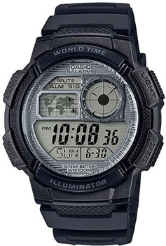 

Японские наручные мужские часы Casio AE-1000W-7AVEF. Коллекция Digital